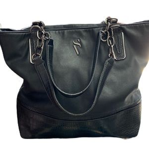 Simply Vera Wang black large bag NWOT